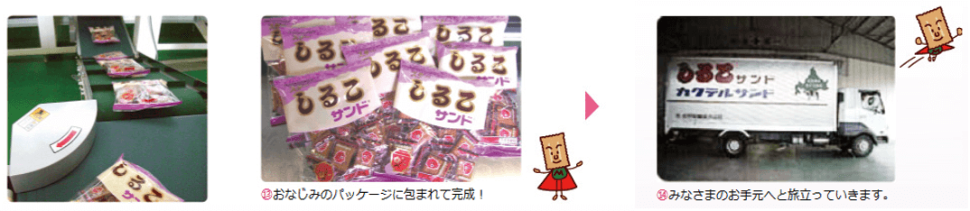 しるこサンドこだわり生産者３