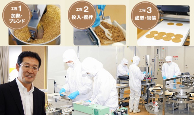 胡麻せんべい　生産者